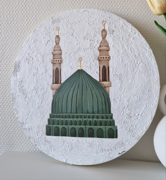 "Madinah" rond texturé
