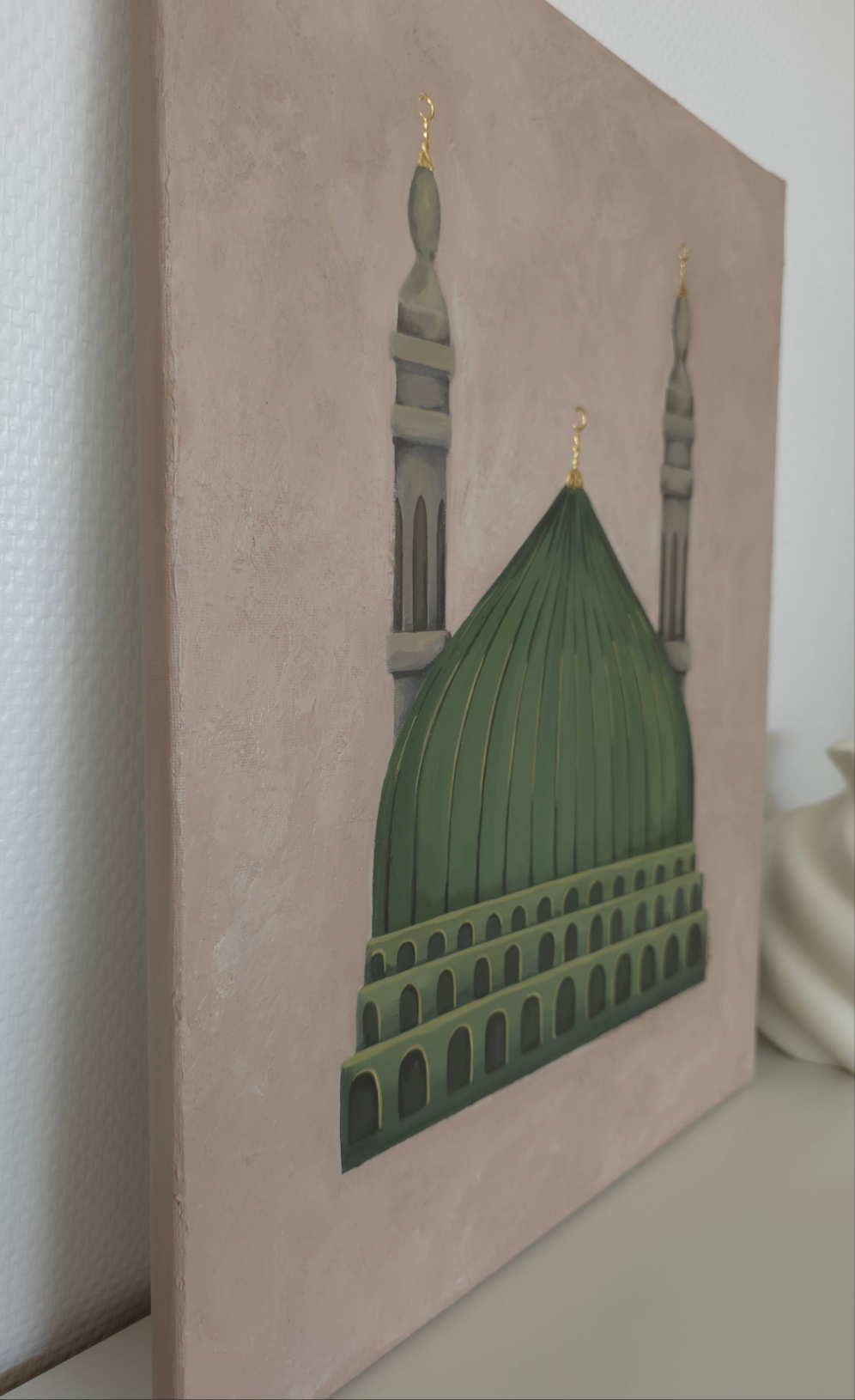 Tableau fond texturé "Madinah"